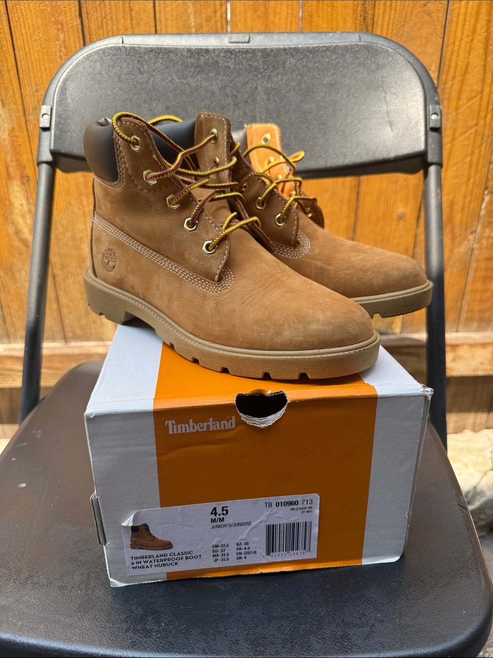 Timberland Men's Brown Nubuck 6-Inch Work Boots